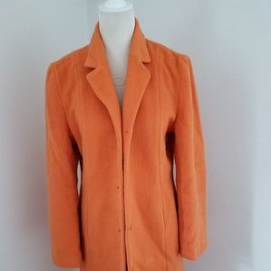 🍾SOLD🍾The Limited Wool Pea Coat Orange